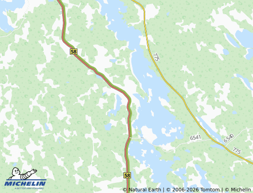 MICHELIN Muhola map - ViaMichelin