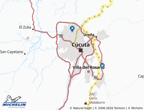 Mapa MICHELIN Alfonso López - ViaMichelin