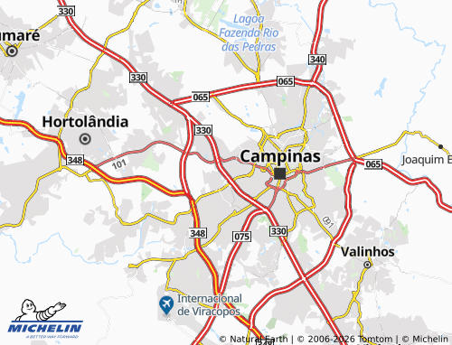 Mapa MICHELIN Chácara Cneo - ViaMichelin