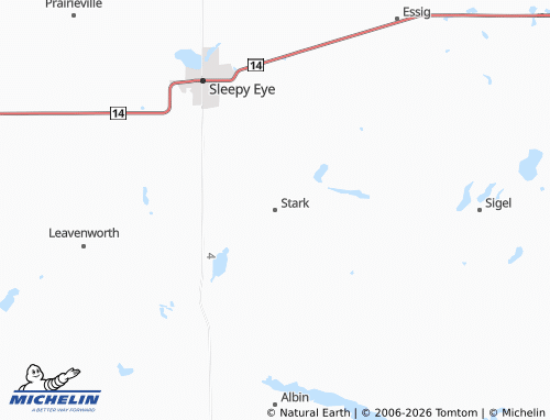 Mapa MICHELIN Stark - ViaMichelin