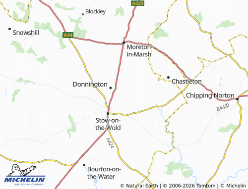 Carte MICHELIN Broadwell - ViaMichelin