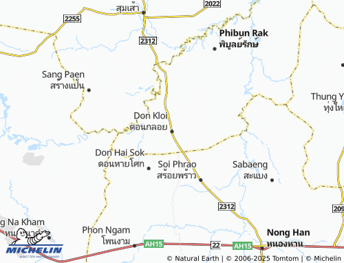 MICHELIN Don Kloi map - ViaMichelin