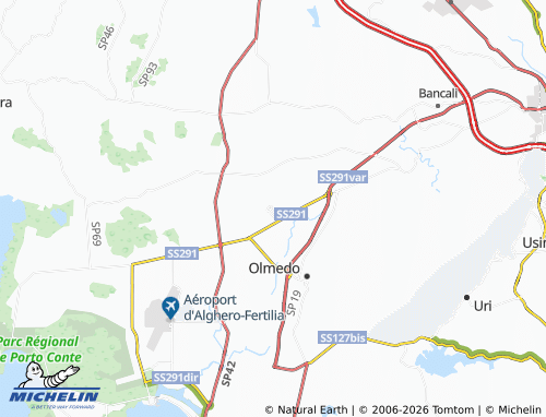 Carte MICHELIN Rumanedda - ViaMichelin