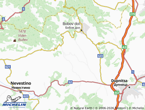 MICHELIN Novoselyane map - ViaMichelin