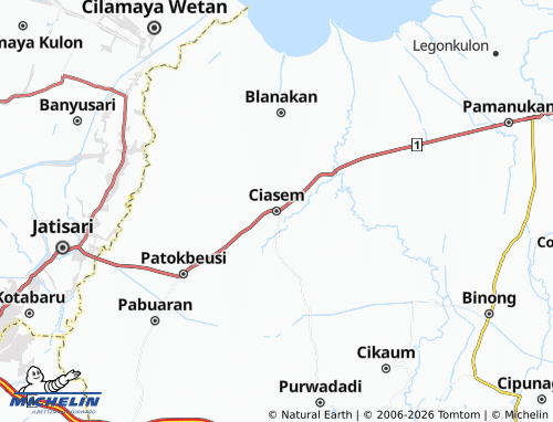 Carte MICHELIN Ciasem - ViaMichelin