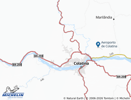 Mapa MICHELIN Carlos Germano Naumann - ViaMichelin