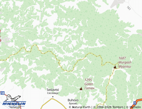 MICHELIN-Landkarte Yablanitsa - ViaMichelin