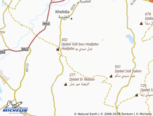 Mapa MICHELIN Bou Shalaqah - ViaMichelin
