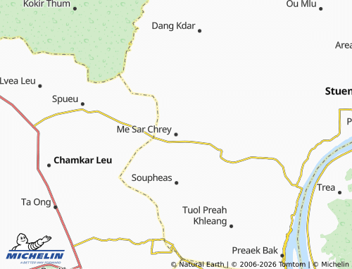 Mappa MICHELIN Me Sar Chrey - ViaMichelin
