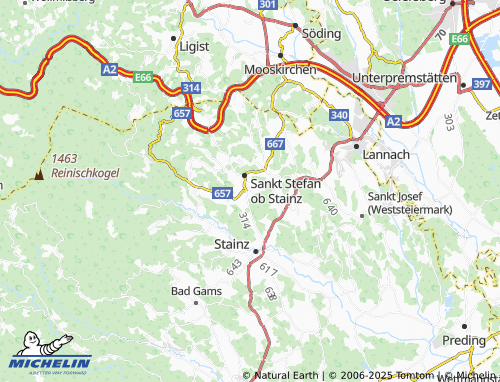 Carte MICHELIN Lichtenhof - ViaMichelin