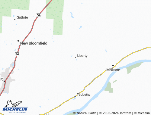 Mapa MICHELIN Liberty - ViaMichelin