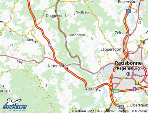 Mapa MICHELIN Deckelstein - ViaMichelin