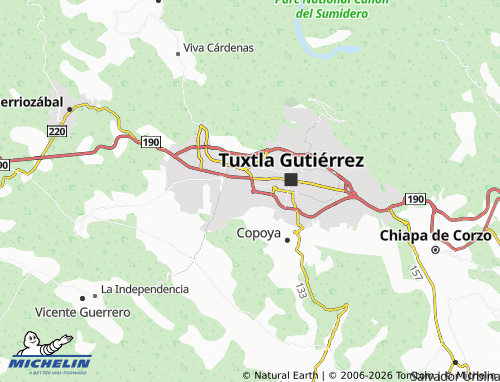 Mappa MICHELIN La Gloria Libramiento - ViaMichelin