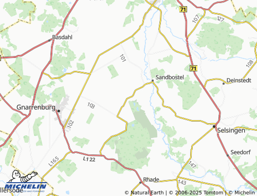 MICHELIN Heinrichsdorf map - ViaMichelin