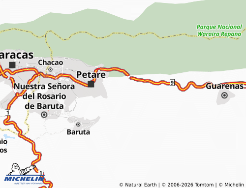 MICHELIN El Rodeo map - ViaMichelin