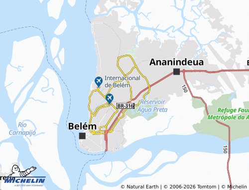 Mapa MICHELIN Marambaia - ViaMichelin
