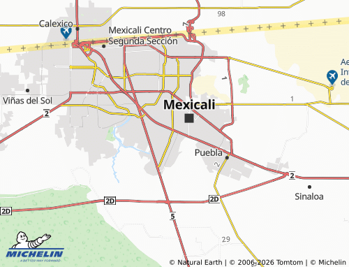 Mappa MICHELIN Cucapah - ViaMichelin