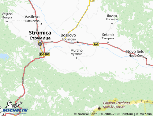 MICHELIN Murtino map - ViaMichelin