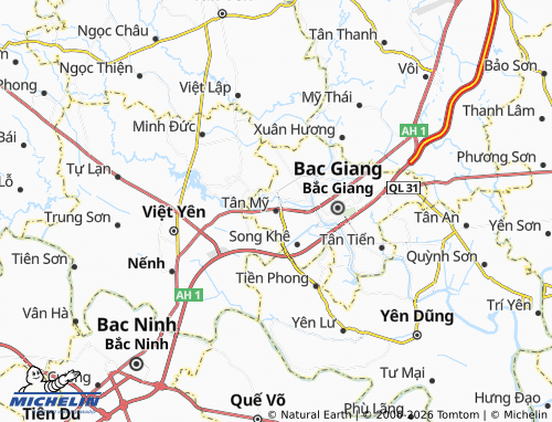 Mappa MICHELIN Tân Mỹ - ViaMichelin
