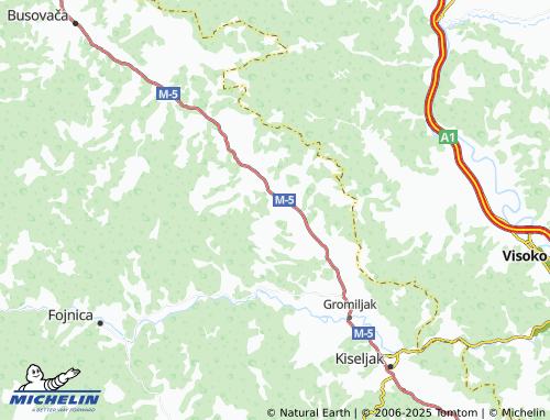 Mapa MICHELIN Hrastovi - ViaMichelin