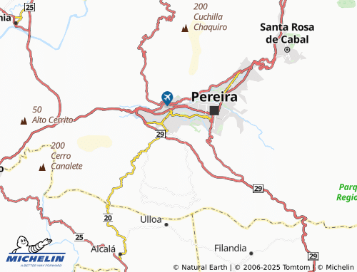 MICHELIN Montelíbano map - ViaMichelin
