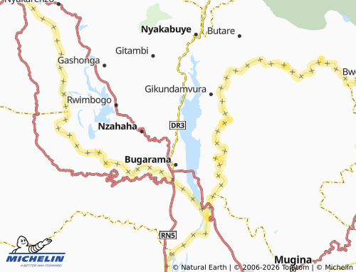 MICHELIN-Landkarte Cyarukara - ViaMichelin
