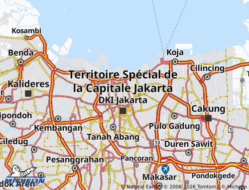 Mapa MICHELIN Karang Anyar - ViaMichelin