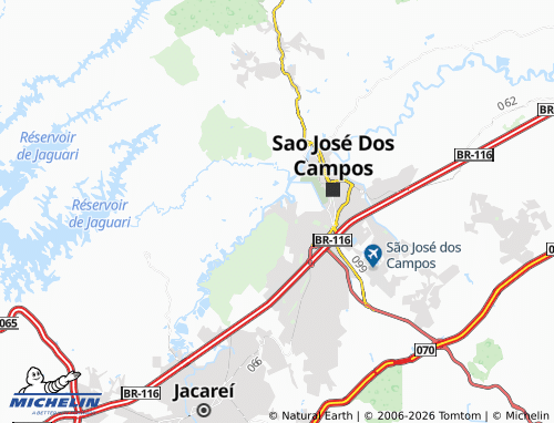 Mapa MICHELIN Jardim do Golfe - ViaMichelin