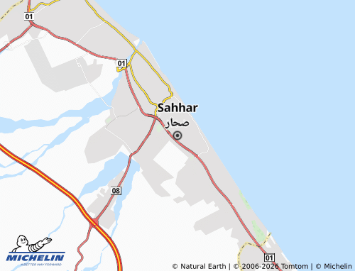 Mappa MICHELIN Sahhar - ViaMichelin