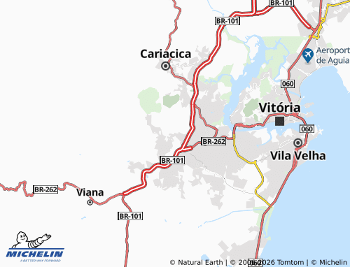 Mapa MICHELIN Piranema - ViaMichelin