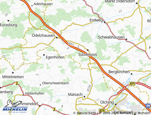Mapa MICHELIN Oberwinden - ViaMichelin