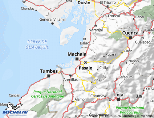 Kaart MICHELIN El Oro - ViaMichelin