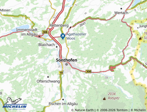 MICHELIN Winkel map - ViaMichelin
