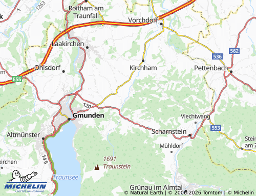 MICHELIN Kaltenmarkt map - ViaMichelin