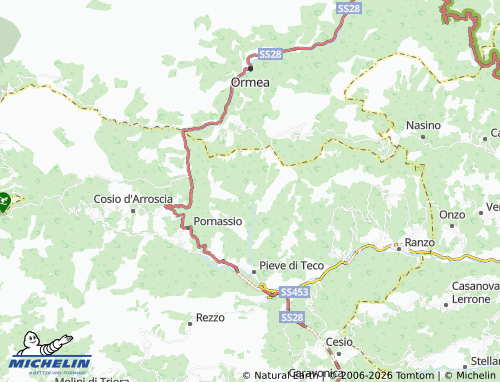 Mappa MICHELIN Armo - ViaMichelin