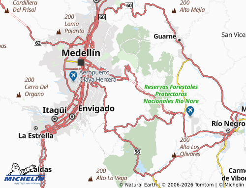 MICHELIN Suburb El Plan map - ViaMichelin