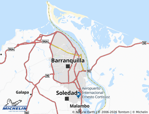 Mappa MICHELIN Centro - ViaMichelin