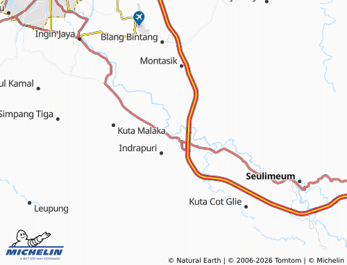 Mapa MICHELIN Pasar Indrapuri - ViaMichelin