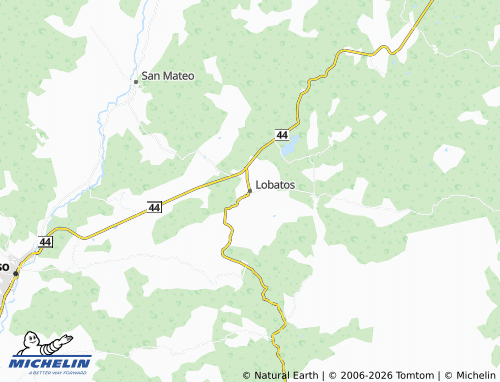 MICHELIN-Landkarte Lobatos - ViaMichelin