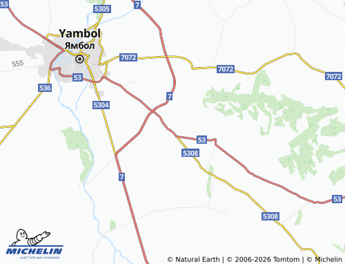 Mappa MICHELIN Kalchevo - ViaMichelin
