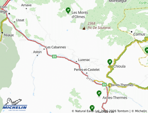 Mappa MICHELIN Vernaux - ViaMichelin