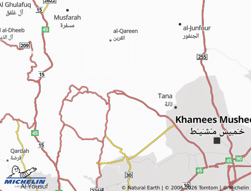 MICHELIN-Landkarte al-Mawsim - ViaMichelin