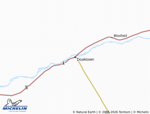 MICHELIN Doaktown map - ViaMichelin