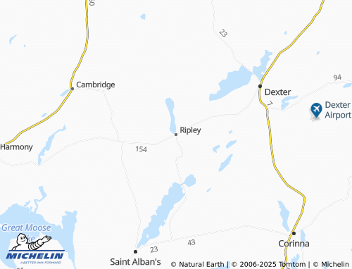 MICHELIN-Landkarte Ripley - ViaMichelin
