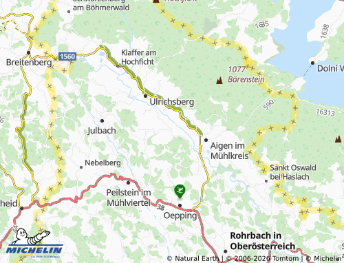 MICHELIN Zaglau map - ViaMichelin
