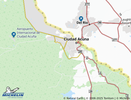 MICHELIN Santa Teresa map - ViaMichelin