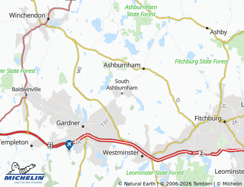 Kaart MICHELIN South Ashburnham - ViaMichelin