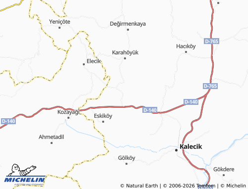 MICHELIN Çiftlikköy map - ViaMichelin