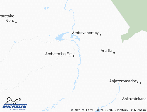 MICHELIN-Landkarte Ambatoriha Est - ViaMichelin