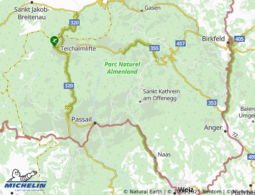 Carte MICHELIN In der Weiz - ViaMichelin